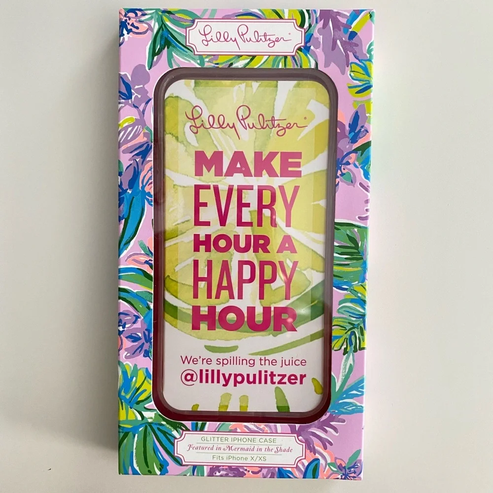 NIB Lilly Pulitzer iPhone X/XS case - Picture 2 of 3